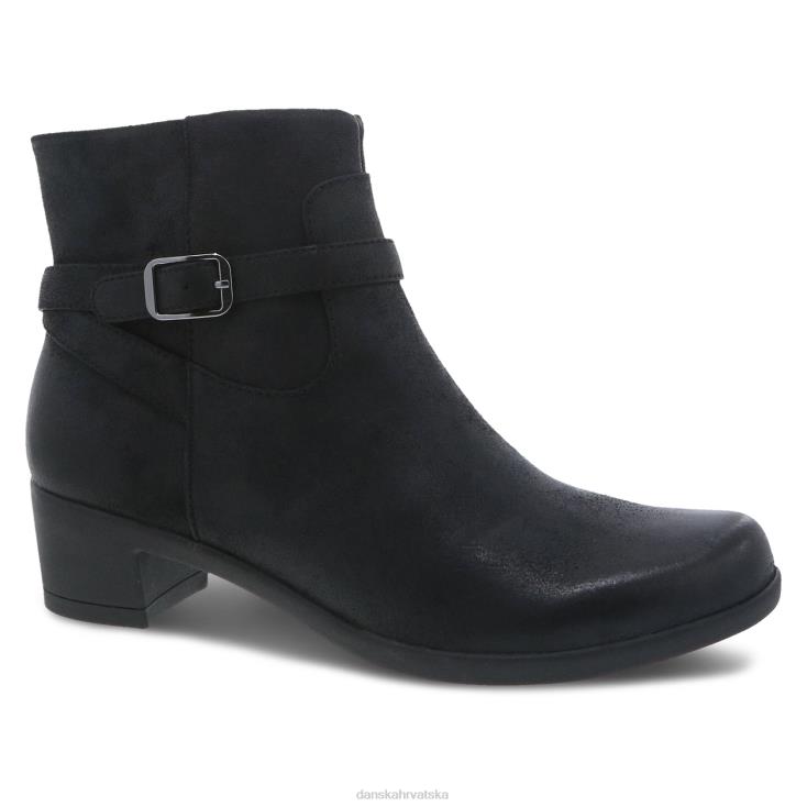 žene crni brunirani antilop čizme i čizme Dansko cagney LX08Z227