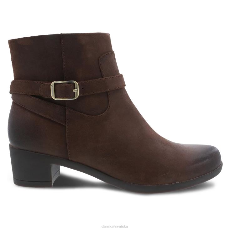 žene smeđi brunirani antilop čizme i čizme Dansko cagney LX08Z226