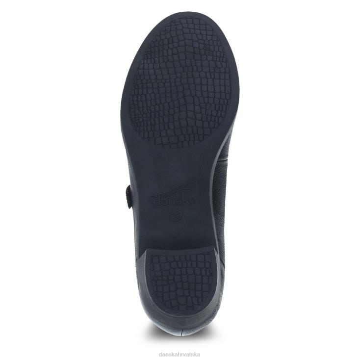 žene crni brunirani nubuk mary janes Dansko kalista LX08Z156