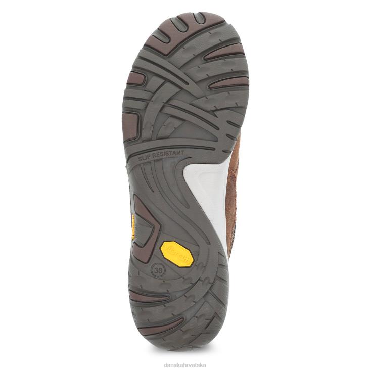 žene smeđi brunirani antilop mule i natikače Dansko paisley LX08Z293