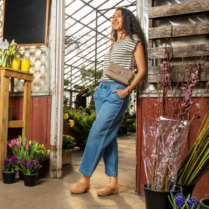 žene tan mljeveni nubuk mule i natikače Dansko talulah LX08Z185