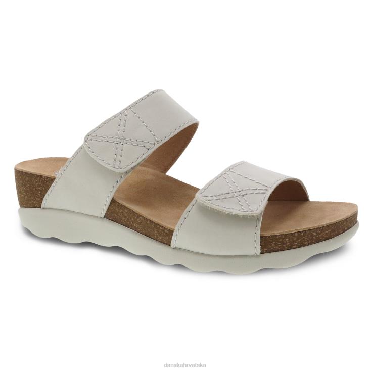 žene bjelokost mljeveni nubuk sandale Dansko maddy LX08Z148