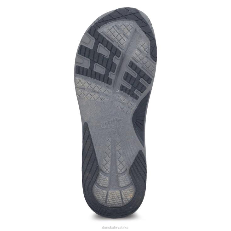 žene crna mreža u obliku riblje kosti sandale Dansko racquel LX08Z68