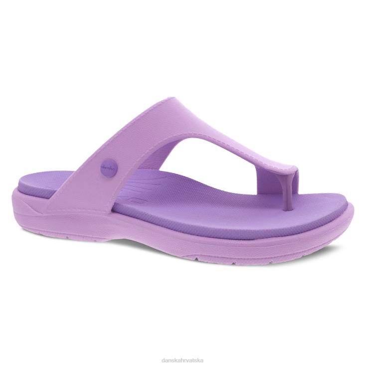 žene ljubičasta sandale Dansko kristalna eva sandala LX08Z75