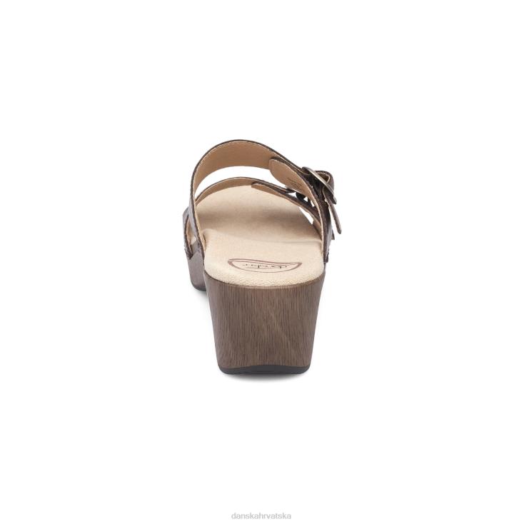žene teak vintage pull up sandale Dansko sophie LX08Z138