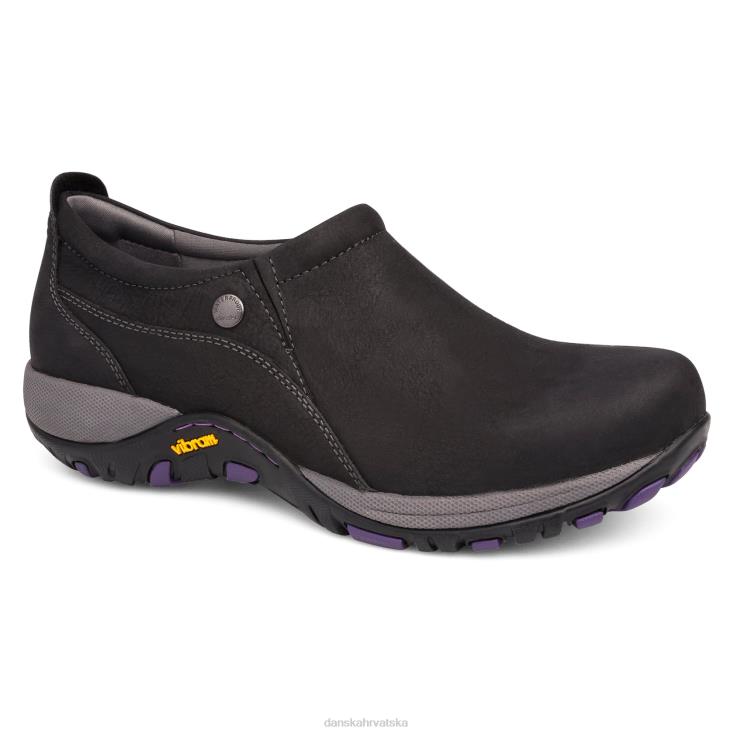 žene crni mljeveni nubuk tenisice & outdoor Dansko patti LX08Z213