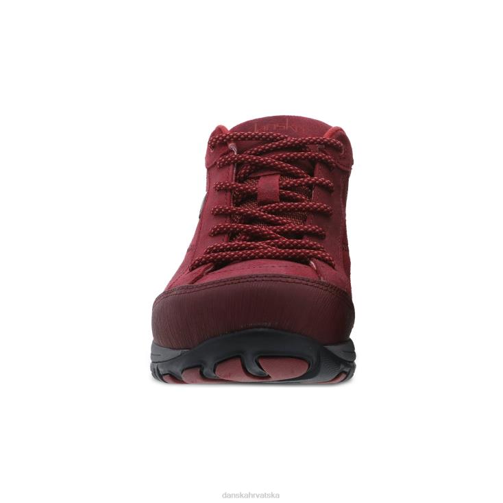 žene crveni brunirani antilop tenisice & outdoor Dansko paisley LX08Z209