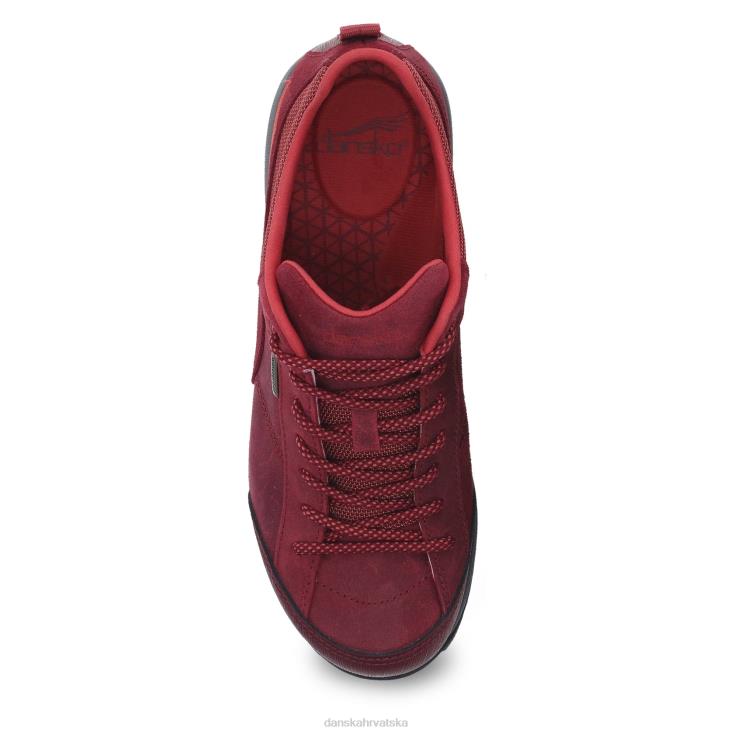 žene crveni brunirani antilop tenisice & outdoor Dansko paisley LX08Z209