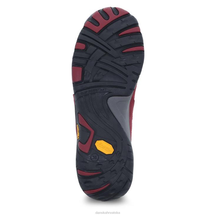 žene crveni brunirani antilop tenisice & outdoor Dansko paisley LX08Z209